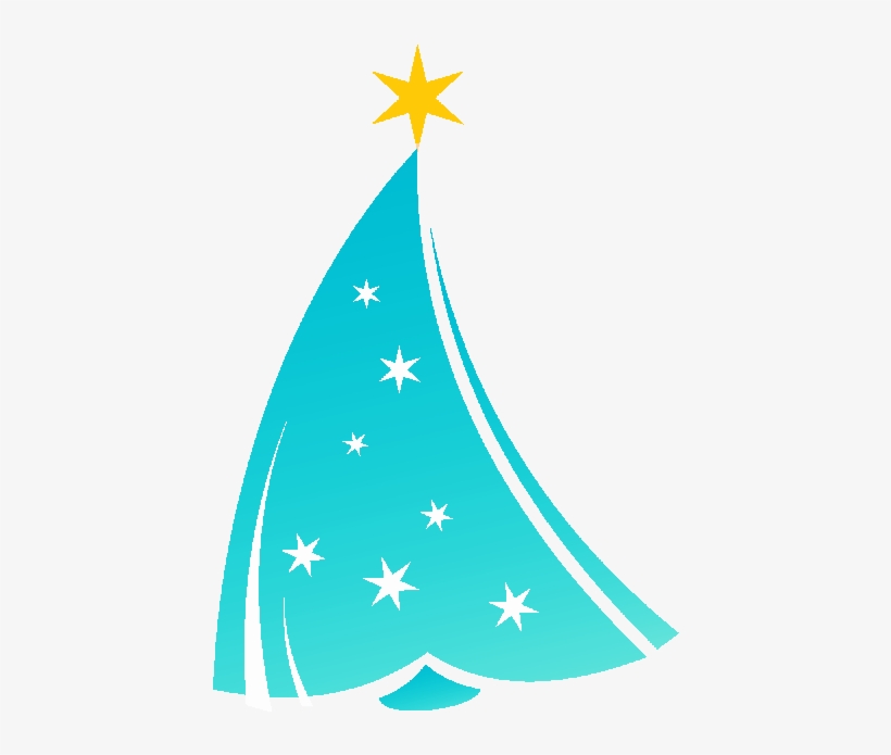 Arbol Navidad Azul Png, transparent png