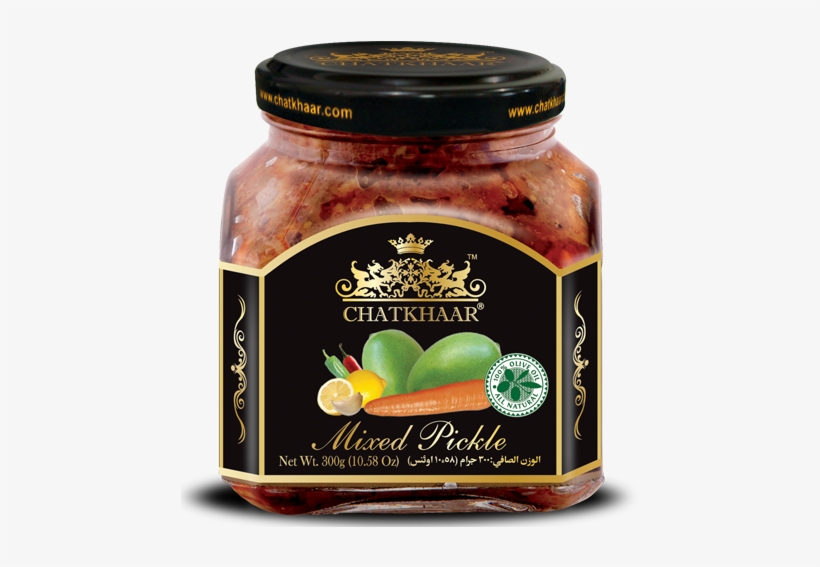 Mixed Vegetable Pickle In 100% Olive Oil - Chatkhaar Achar, transparent png