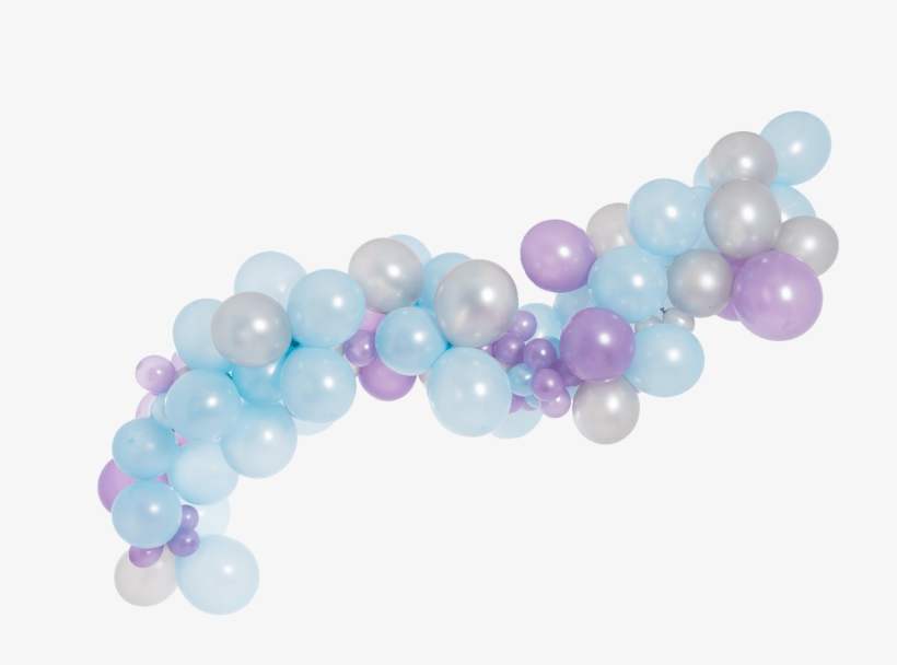 Ice Balloon Garland Kit - Balloon, transparent png