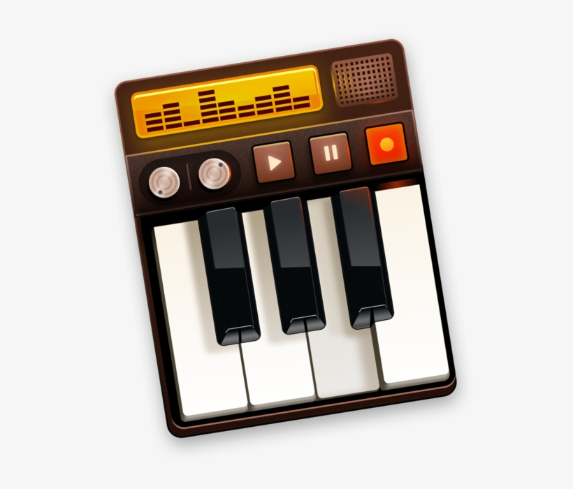 Grand Piano Keys En Mac App Store - Piano, transparent png