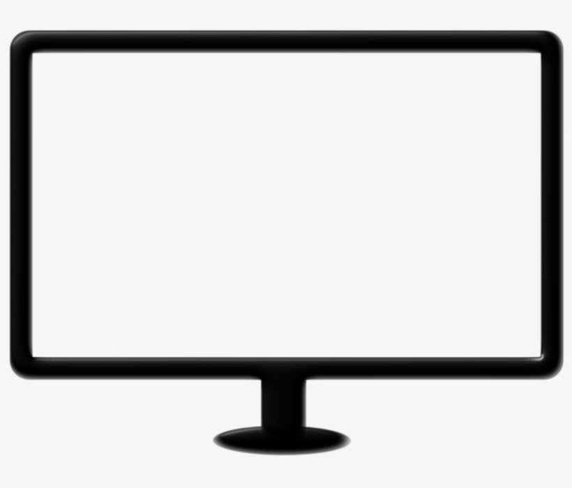 Screen-1065137 960 720 - Monitor Icon Black Png, transparent png