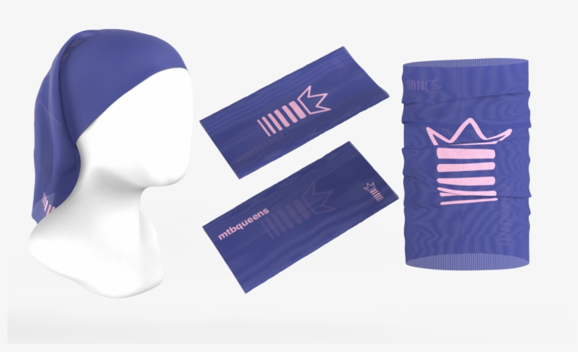 Bandana Coroa Azul Marinho - Blue, transparent png
