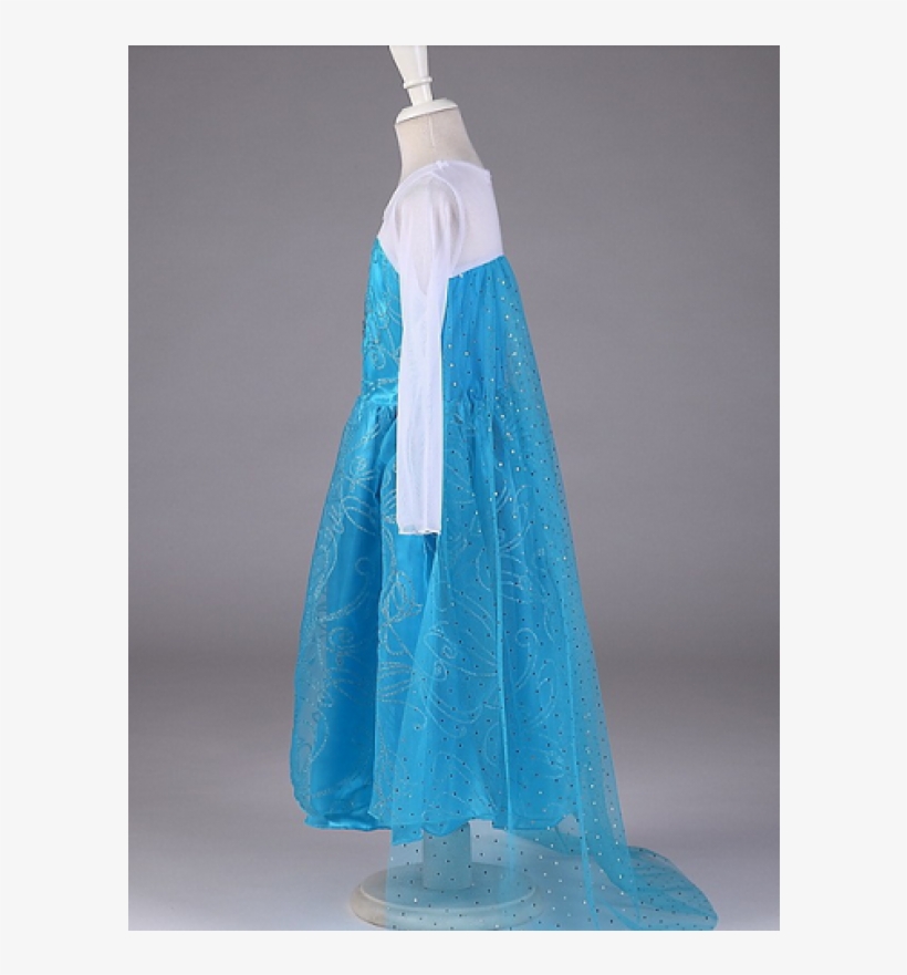 Vestido Fantasia Elsa Kit M11279 - Jpeg, transparent png