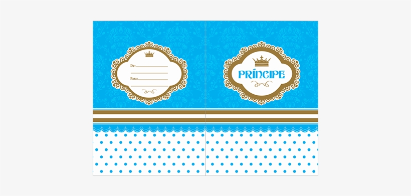10 Unidades - Convite De Aniversario De Coroa Príncipe, transparent png