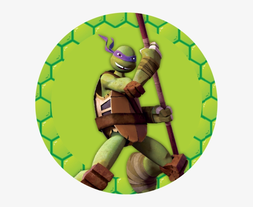 Free Printable Ninja Turlext Kit 013 Imprimir Tags Tartaruga Ninja 591x592 Png Download Pngkit