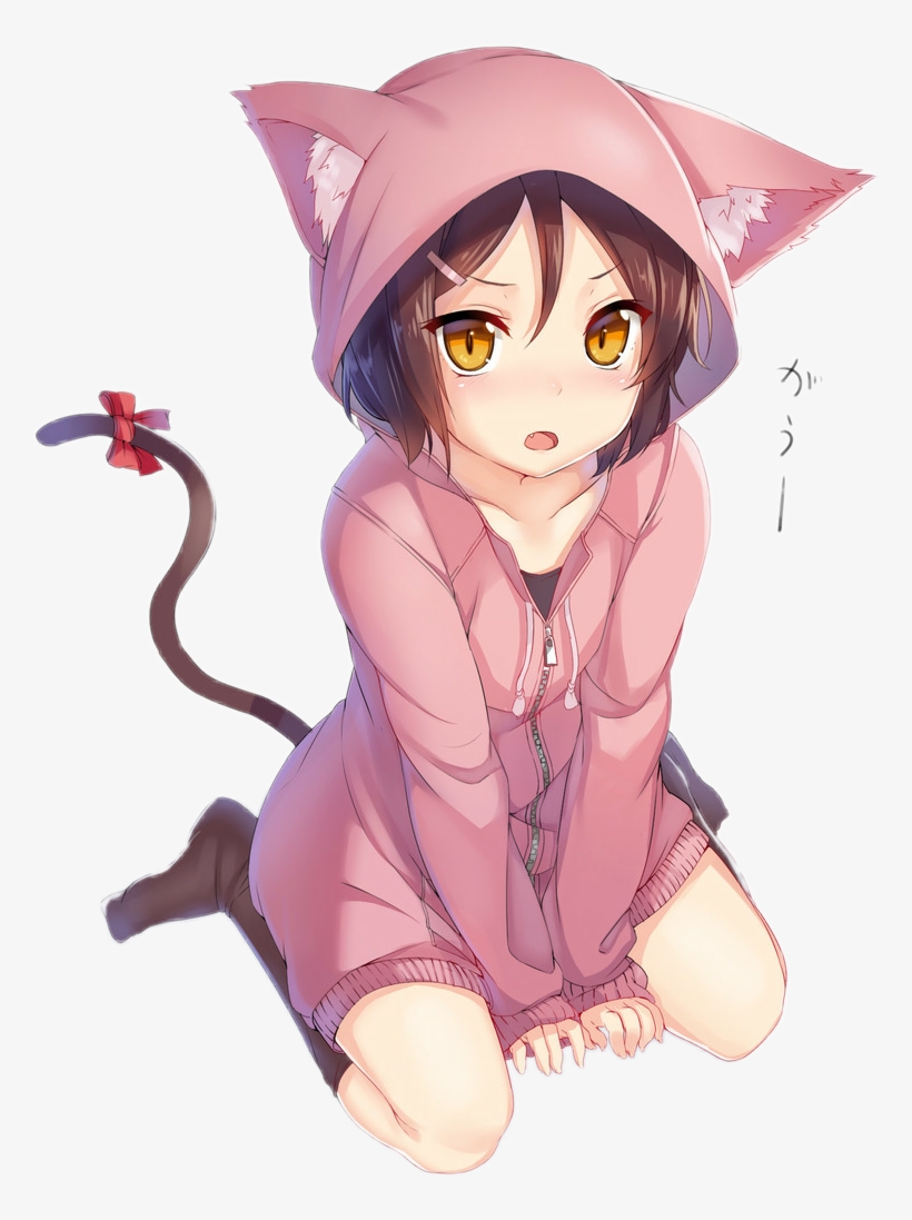 Report Abuse - Cute Neko, transparent png