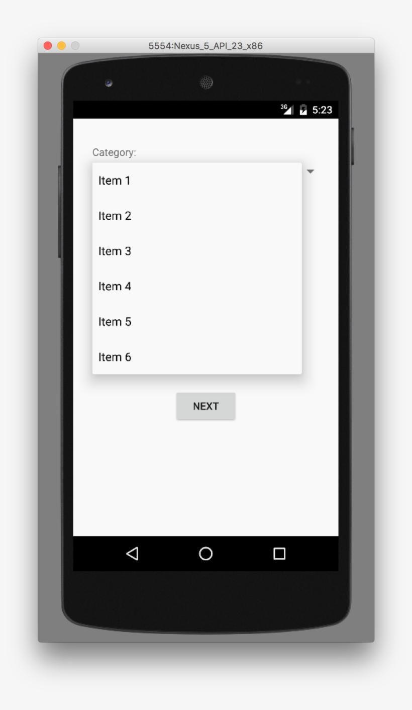 Android Spinner Drop Down List - Android Studio Emulator Hello World, transparent png