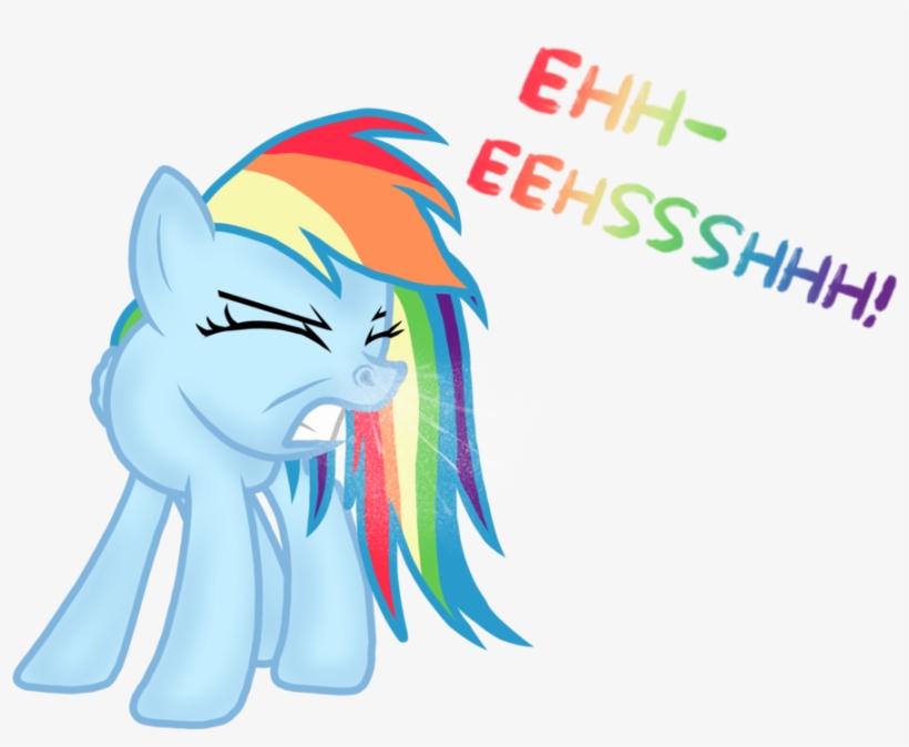 Proponypal, Dead Source, Eyes Closed, Fetish, Mucus, - Rainbow Dash Sneeze, transparent png