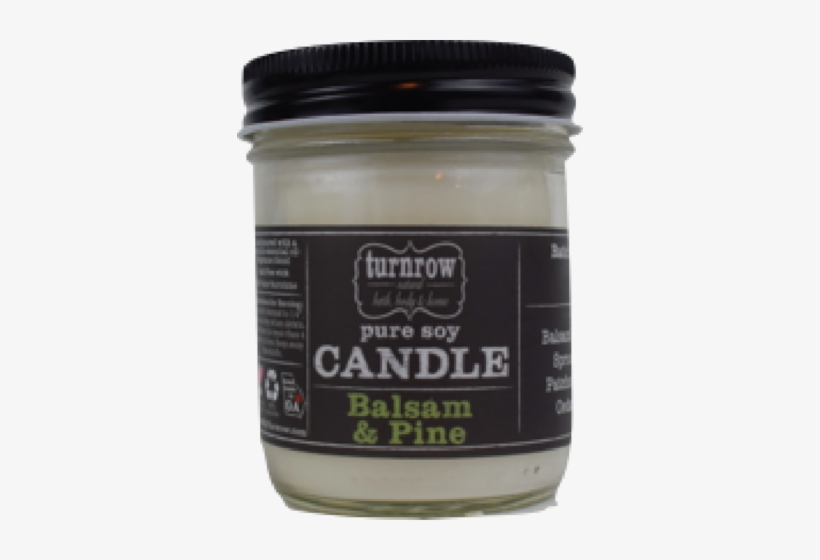 Balsam & Pine Candle - Candle, transparent png