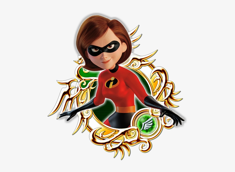 Prime - Mrs - Incredible - Kingdom Hearts Union X Incredibles, transparent png
