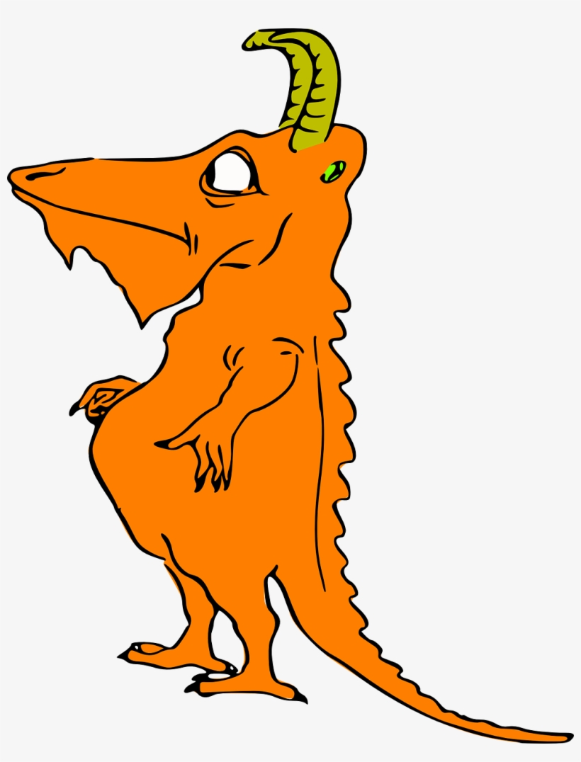 Taming The Dragon - Orange Beast Shower Curtain, transparent png