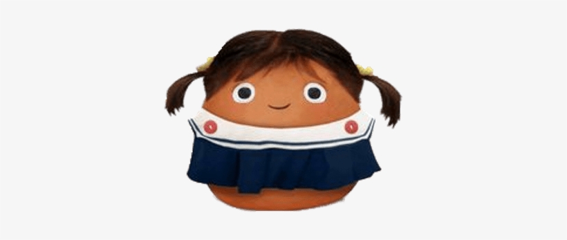 Small Potato Girl - Portable Network Graphics, transparent png
