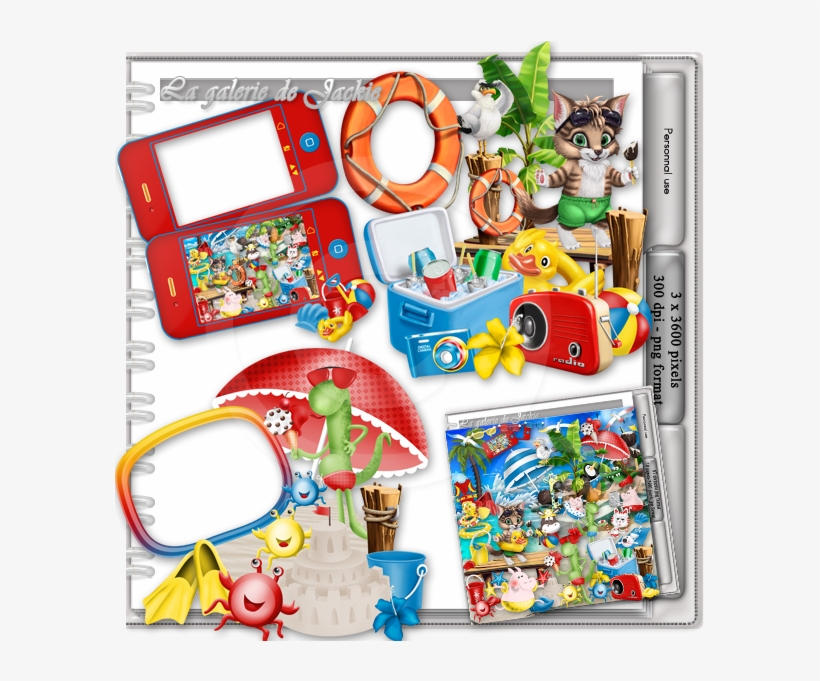 Gj-pu Cluster Animal Beach Party Fs - Baby Toys, transparent png