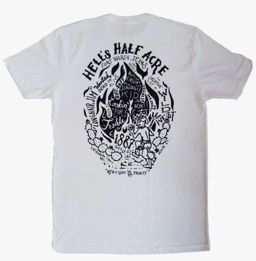 Hell's Half Acre Moto Tee, transparent png