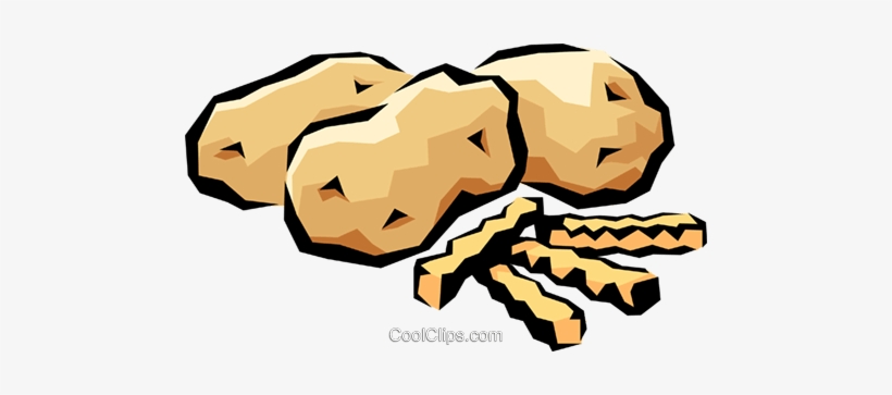 Potatoes Royalty Free Vector Clip Art Illustration - Kartoffel Clipart, transparent png