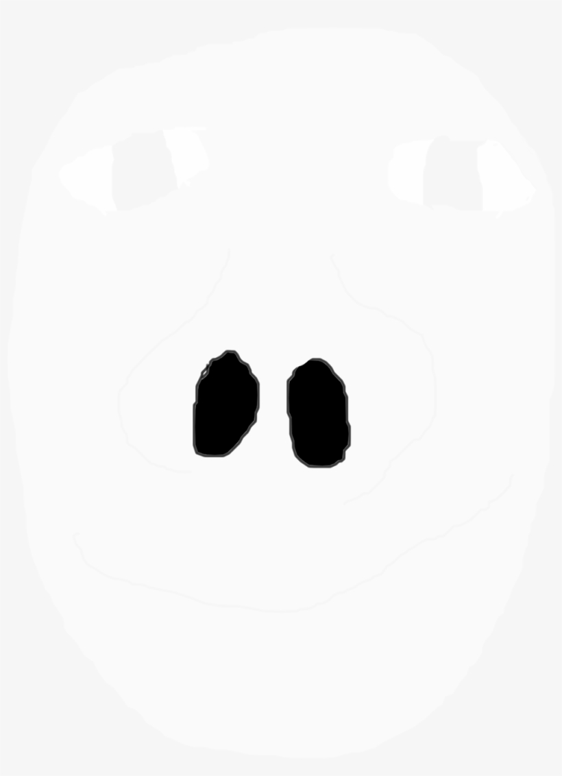 Click N Drag For A Spooky Ghost - Sketch, transparent png