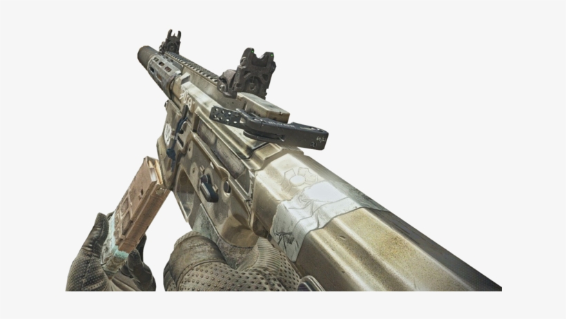 Honey Badger Gun Cod Ghosts Png - Ghosts Honey Badger Png, transparent png