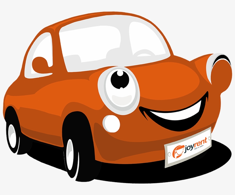Joyrent Car Rental Company Profile Clip Transparent - Car For Rent Cartoon, transparent png
