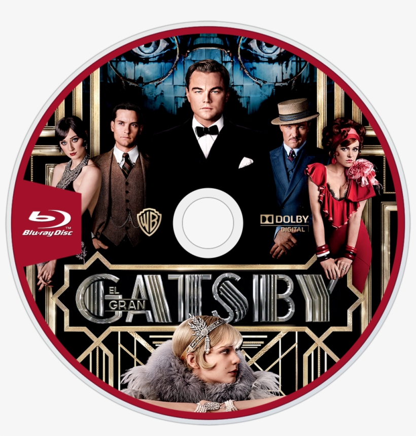 The Great Gatsby Bluray Disc Image - 15 17 To Paris Dvd, transparent png