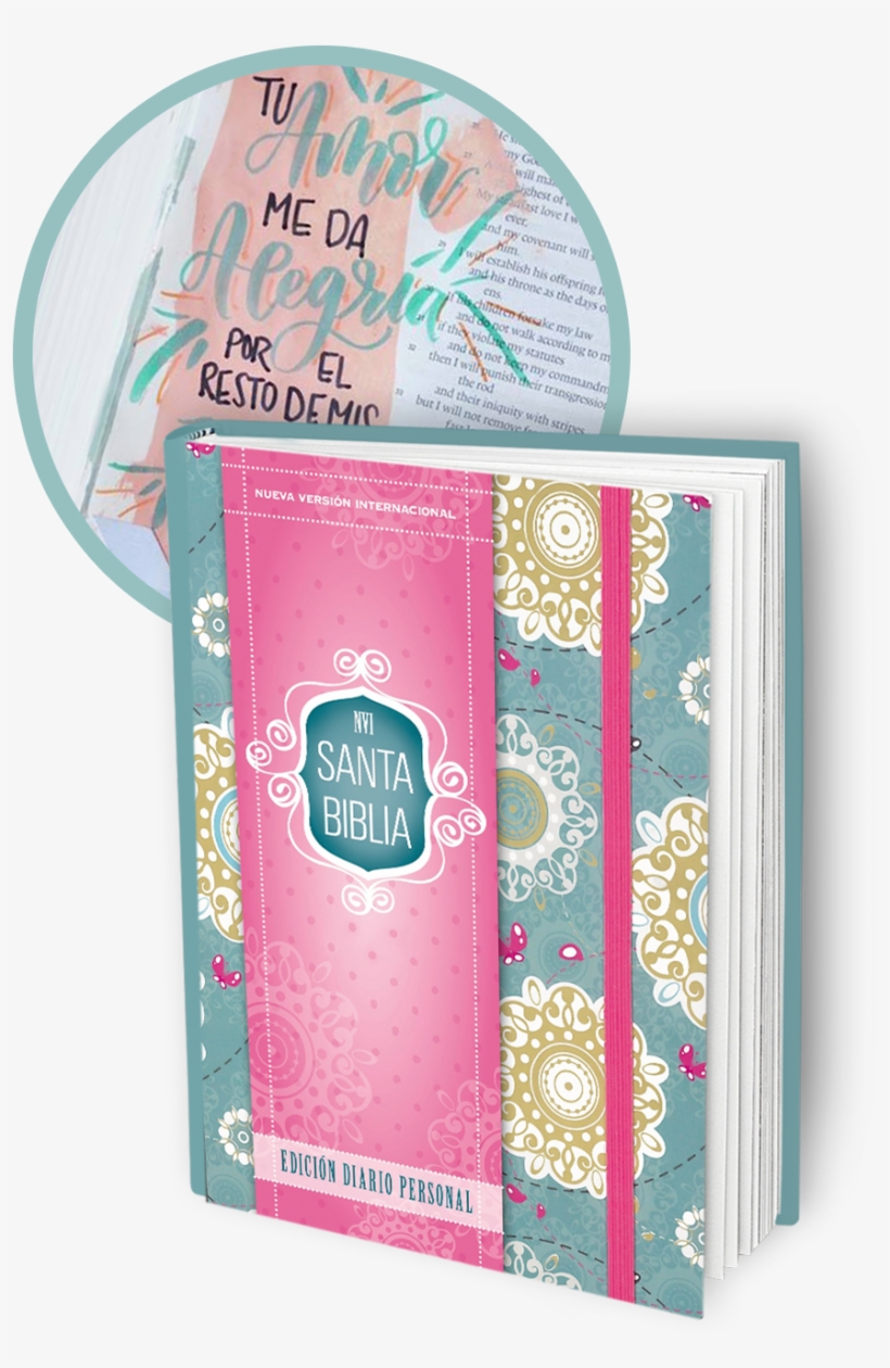 Dentro De Una Cubierta Exclusiva Y Elegante, Esta Edición - Niv Holy Bible For Girls, Journal Edition, Hardcover,, transparent png