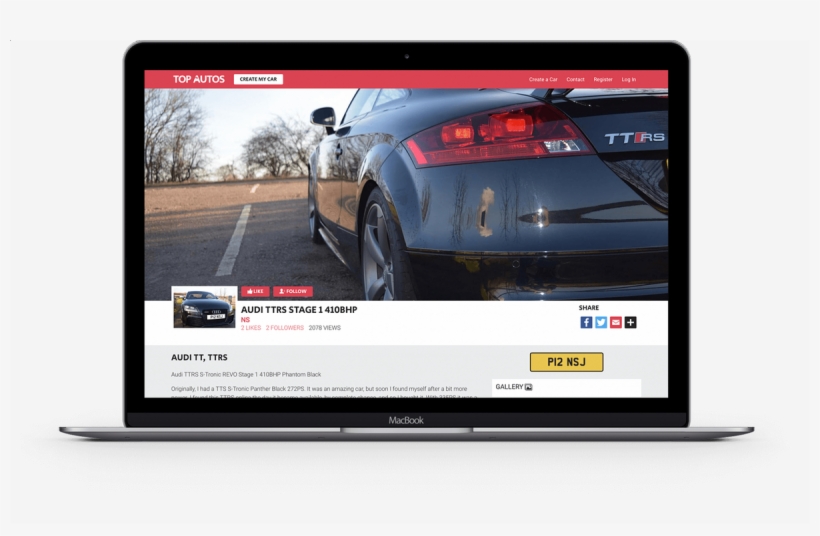 Top Autos On Twitter - Web Design, transparent png
