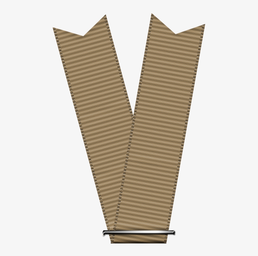 Nrr Kit4 Ribbon Grossgrain Stapled Brown - Wood, transparent png