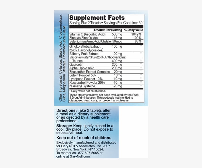 Eye Care, 60 Tablets - Dr Wilson's Original Formulations Adrenal C Extracts,, transparent png