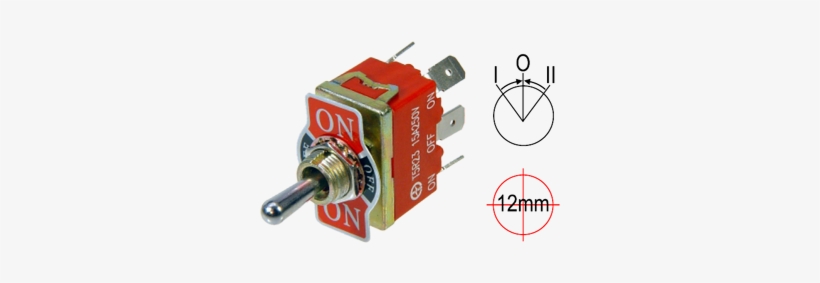 24550 Metal Toggle Switch - Electronic Component, transparent png