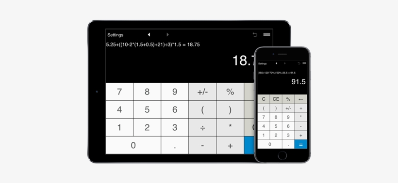Calculator With Parentheses - Calculator, transparent png