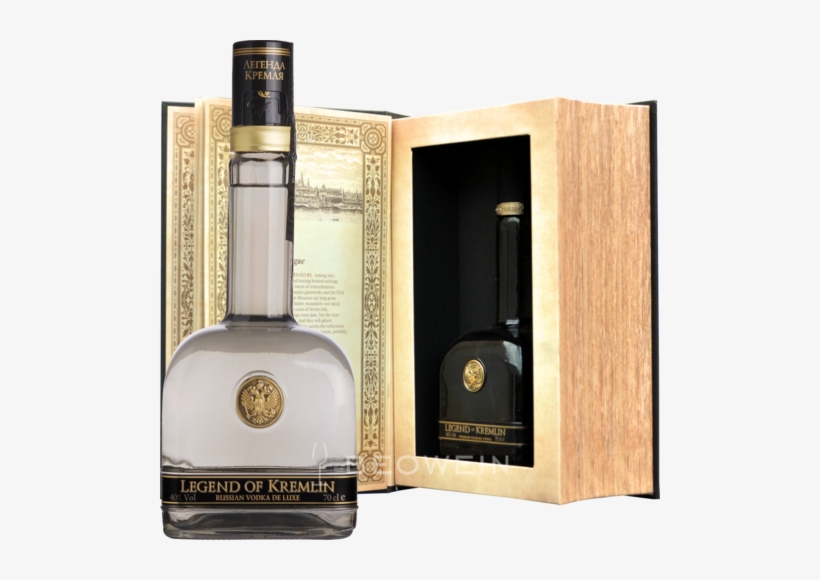 Legend Of Kremlin Vodka In Bible 0,7 L - Legend Of Kremlin Png, transparent png