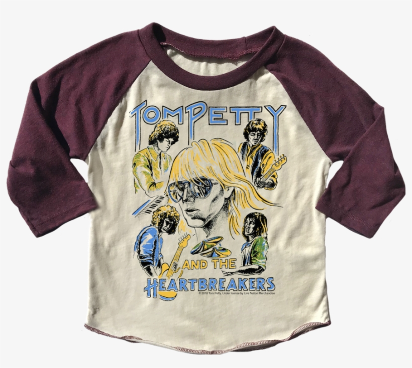 Tom Petty Girlie Raglan - Tom Petty And The Heartbreakers, transparent png