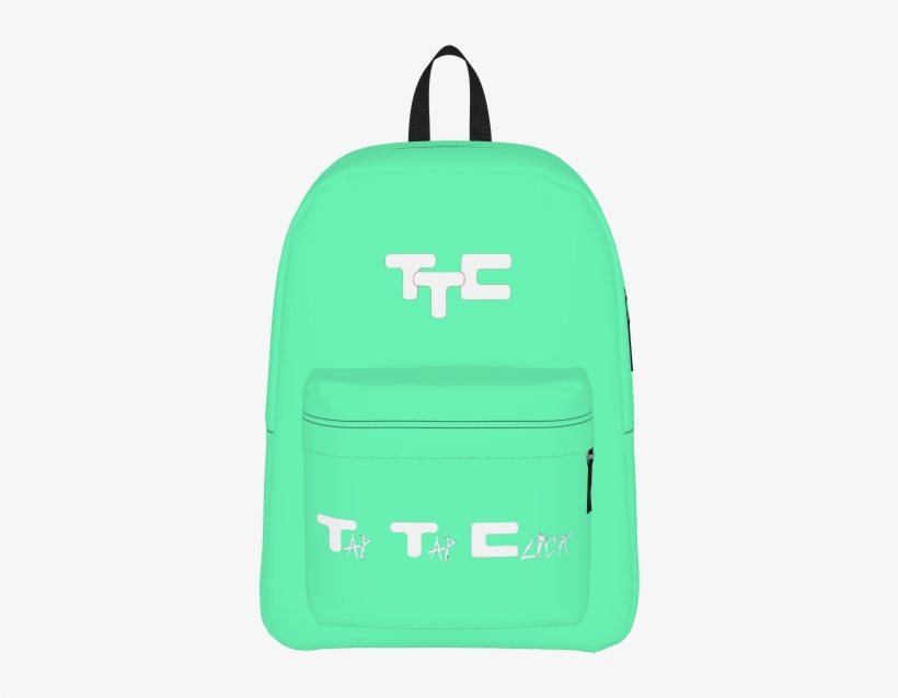 Tap Tap Click Channel Art Backpack - Laptop Bag, transparent png