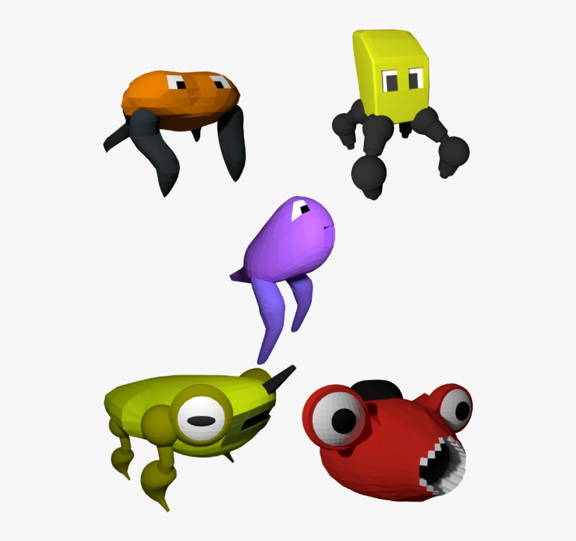 Some Of The In-game Creatures Include - Cartoon, transparent png