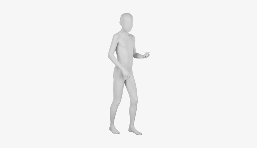 A Child Mannequin With A Own Unique Charisma - Standing, transparent png