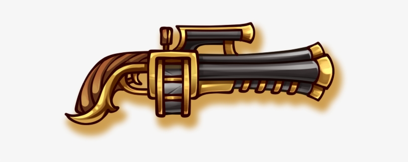 Firearms Pumpkin Hell Pistol Icon - Pistol, transparent png