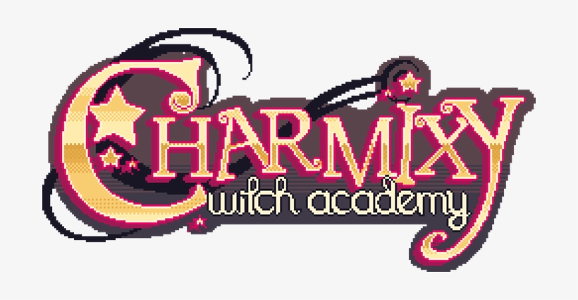 Witch Academy Logo - Witch Pixel Game, transparent png