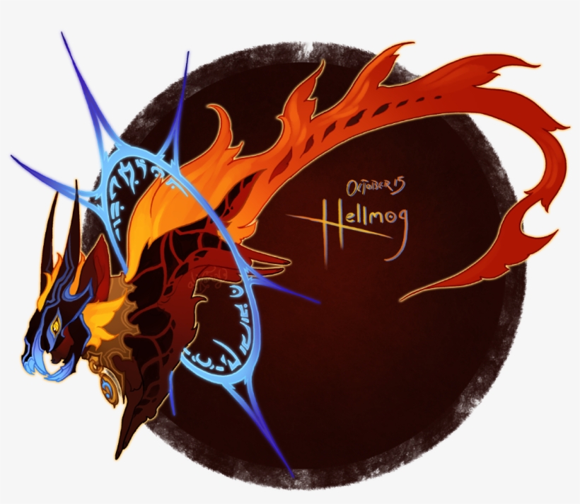 Mogiween Day 15 Hellmog By Al Kem Y-dal9eef - Legendary Creature, transparent png