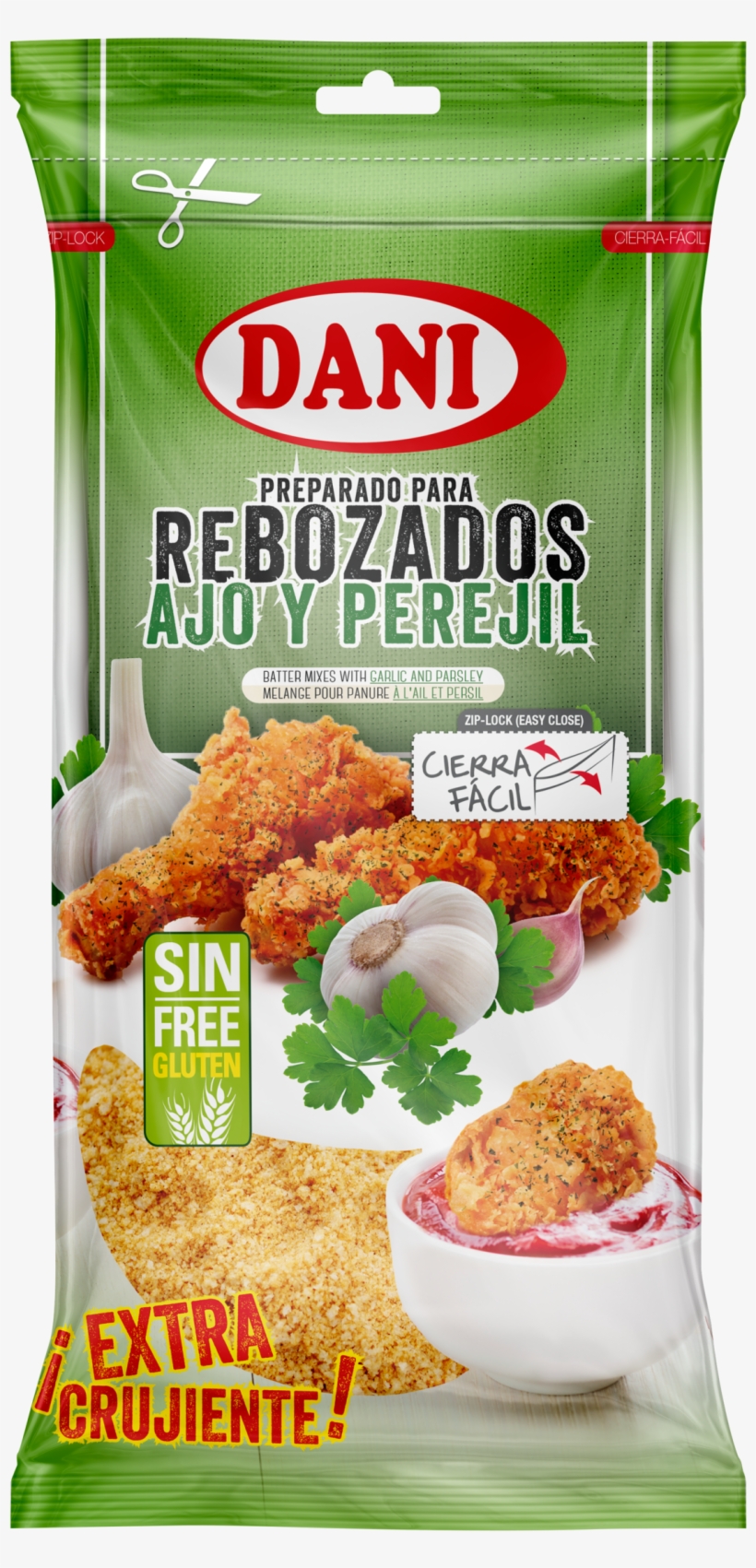 Batter Mix With Garlic-parsley 500g - Conservas Dani, transparent png