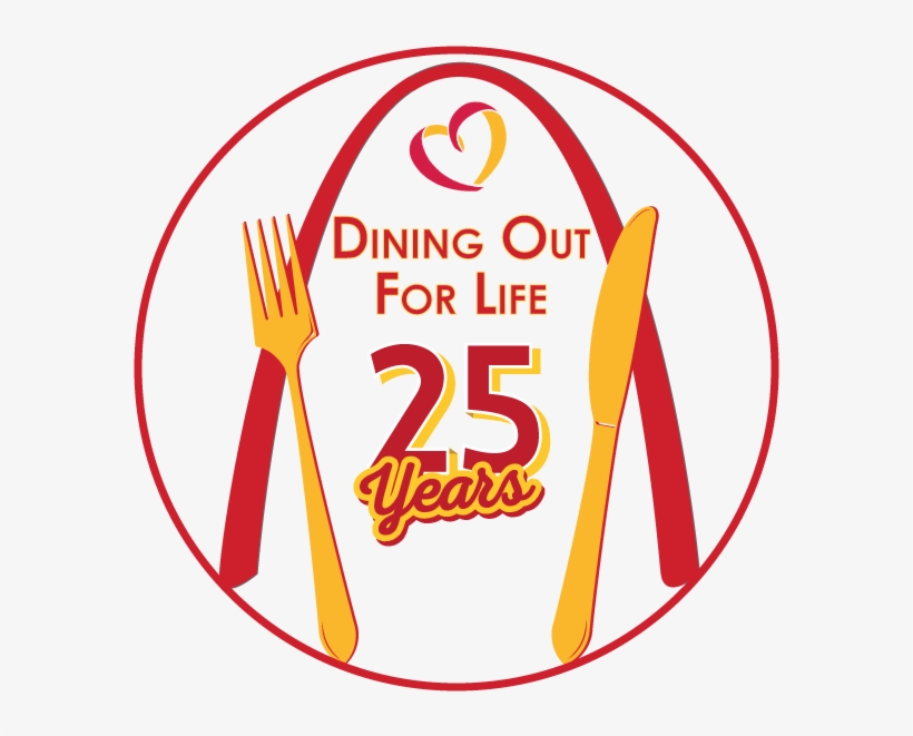 Dining Out For Life 25th Logo - Horizon Observatory, transparent png