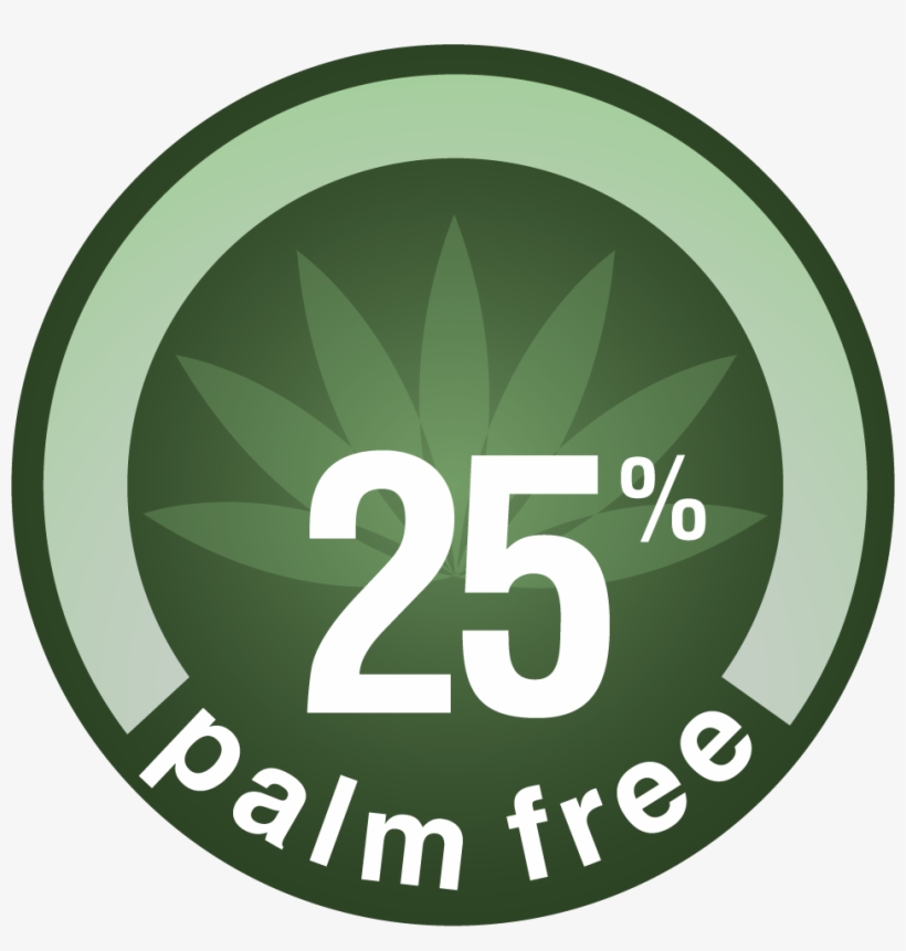 25% Palm Free - Circle, transparent png