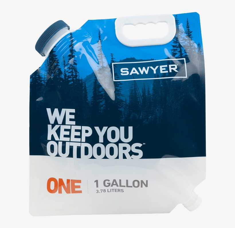 1-gallon Water Bladder - Sawyer 1 Gallon Gravity System, transparent png