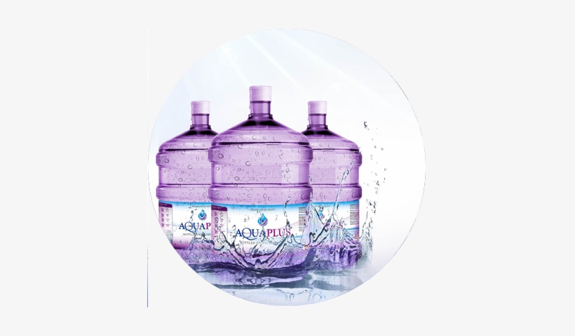 5 Gallon Alkaline Water - Aquaplus Bottle, transparent png