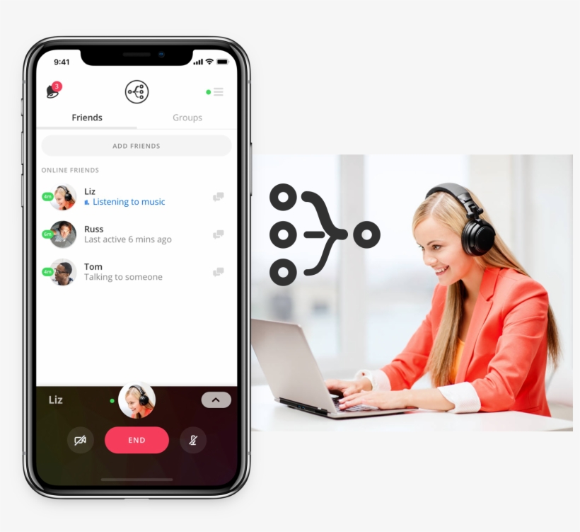 Intercom - Listening Music At Work, transparent png