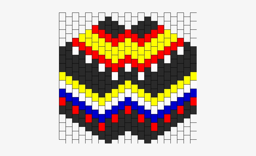 Teepee Indian Kandi Mask - Candi Band Beaded Patterns, transparent png