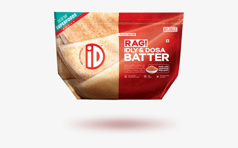 Ragi Idly Dosa Product Image - Id Fresh Idli Dosa Batter, transparent png