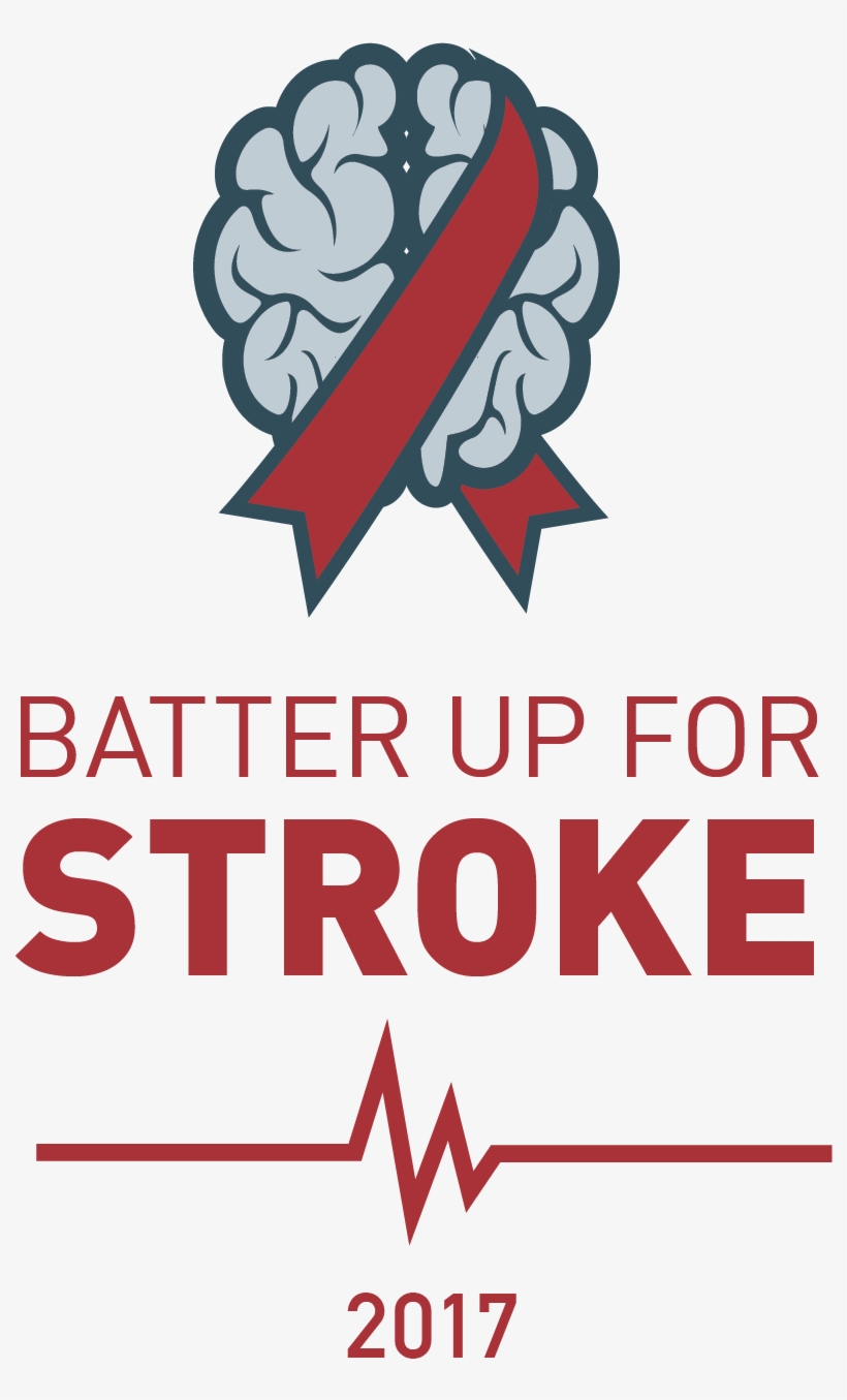 Batter Up For Stroke Logo Final Transparent - Tron Power, transparent png