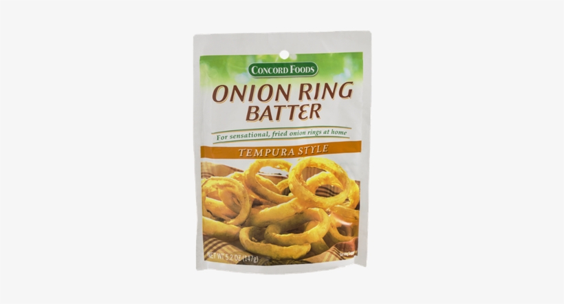 Concord Foods Onion Ring Batter Tempura Style, transparent png