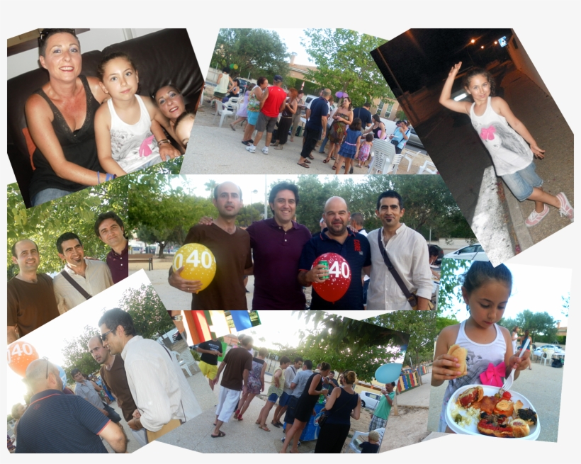 Fiesta De Cumpleaños En L'alfas Del Pi - Collage, transparent png
