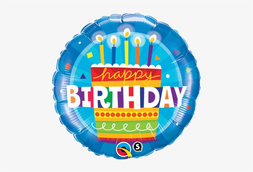 Birthday Cake Blue - Bday Balloons Transparent Blue, transparent png