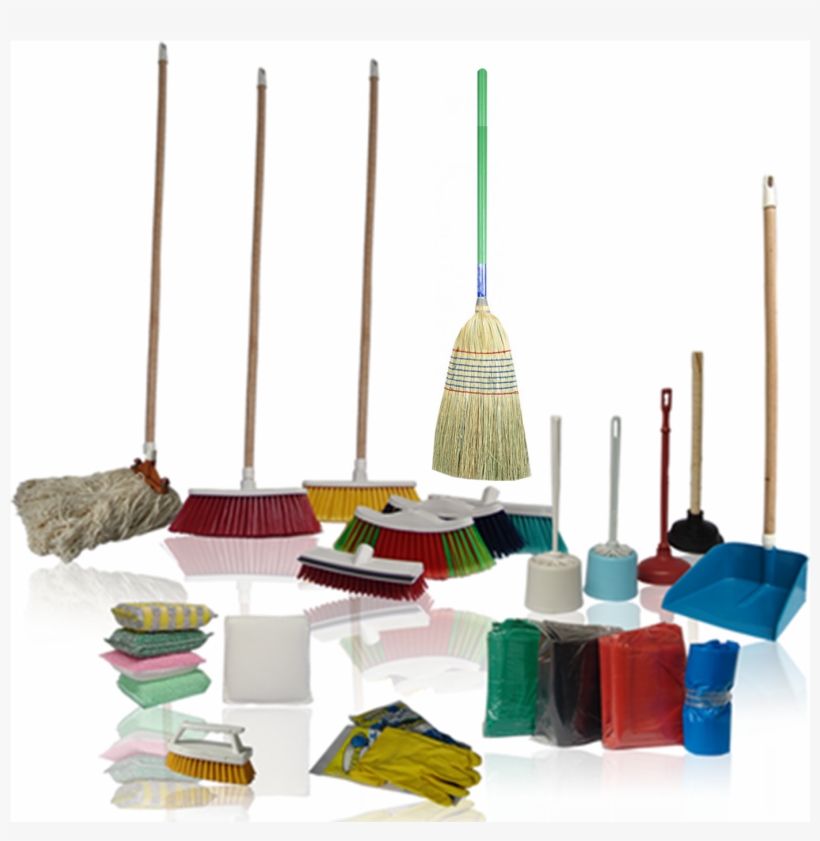 Articulos De Limpieza - Escobas Y Trapeadores Png, transparent png